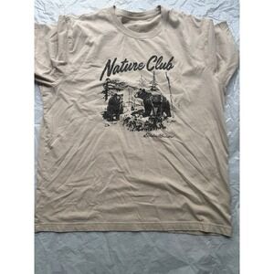 Men's Eddie‎ Bauer Nature T-Shirt Beige X-Large